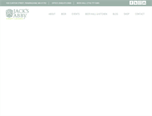 Tablet Screenshot of jacksabby.com